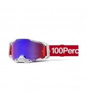 100%, ARMEGA Glasögon Corbin - Mirror Red/Blue Lens, VUXEN